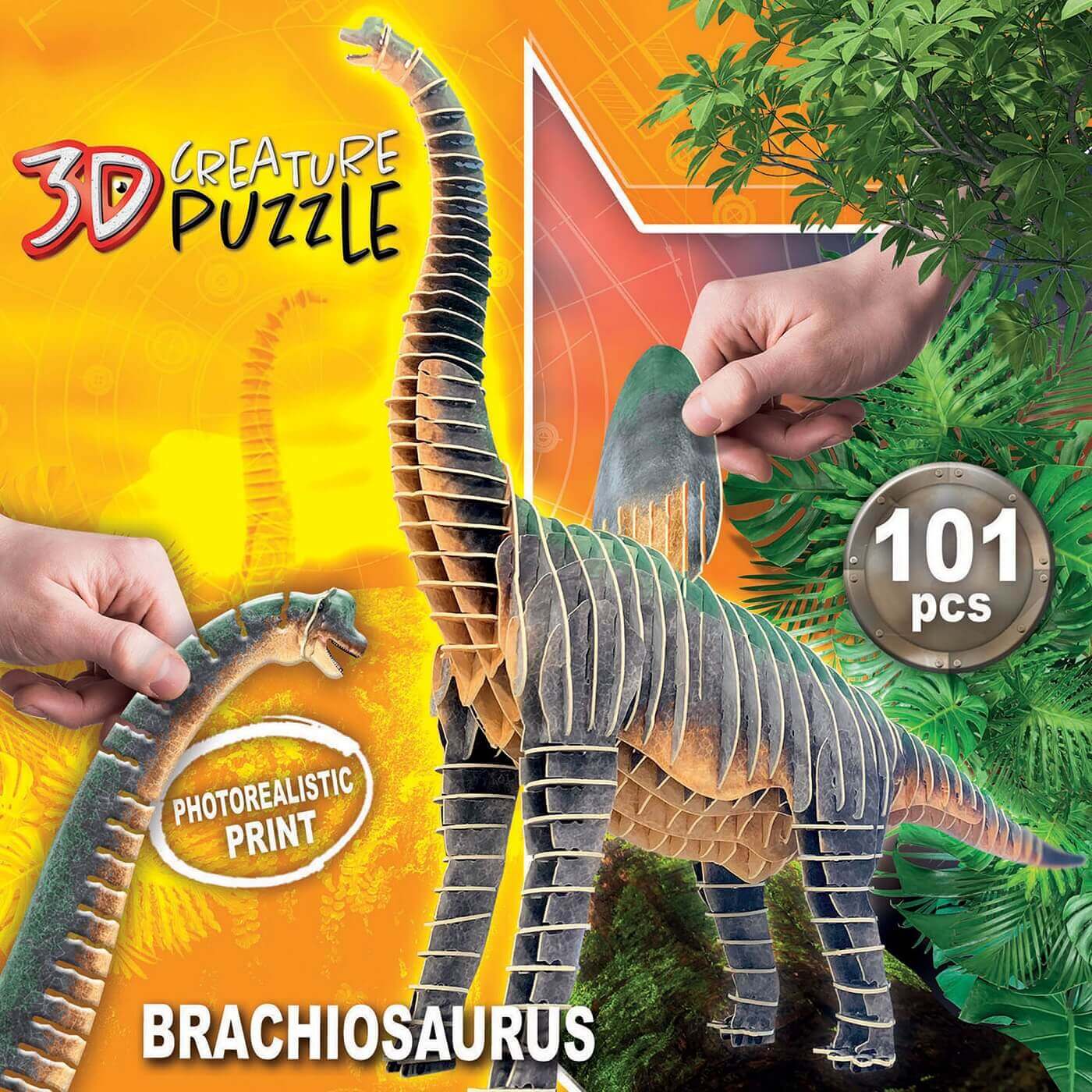 Brachiosaurus 3D Creature Puzzle ( Educa 19383 ) imagen b
