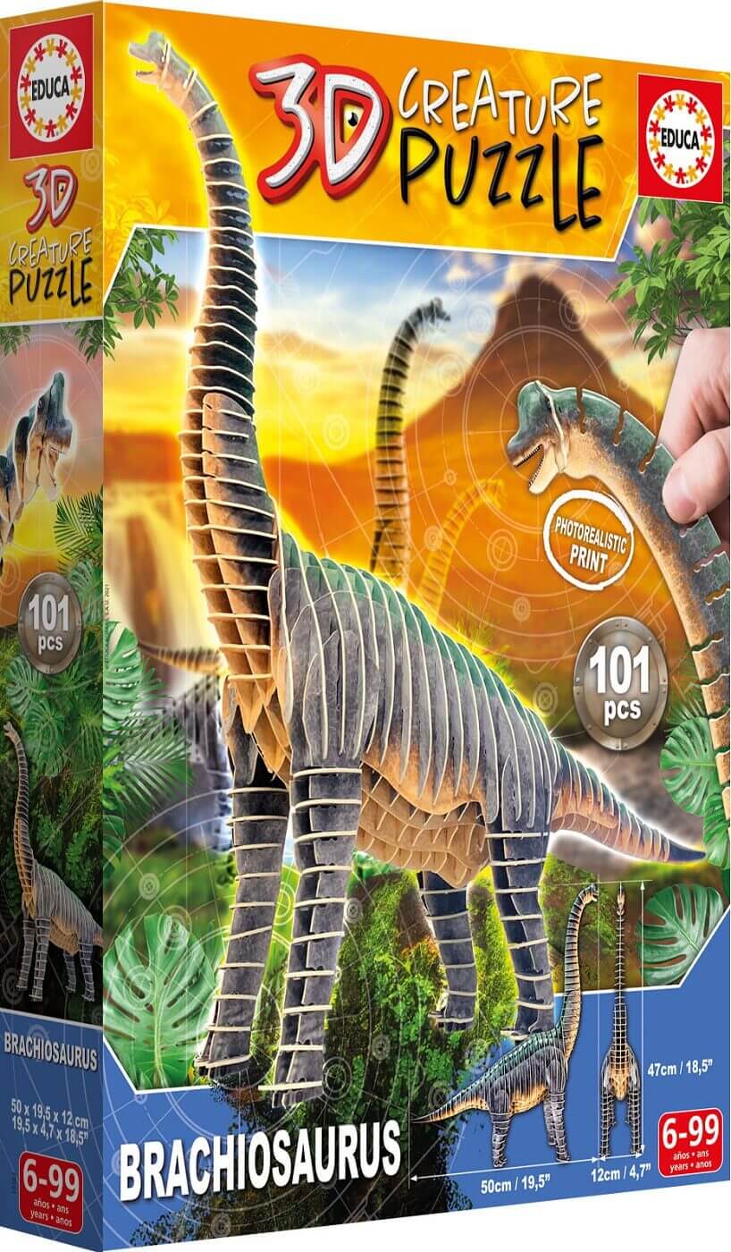 Brachiosaurus 3D Creature Puzzle ( Educa 19383 ) imagen f