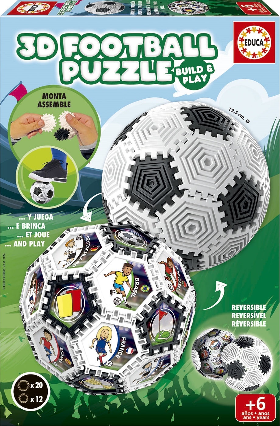 3D Football Puzzle Build and Play ( Educa 19210 ) imagen d