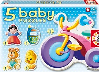 5 Baby Puzzles Juguetes