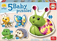 5 Baby Puzzles Animales del Bosque