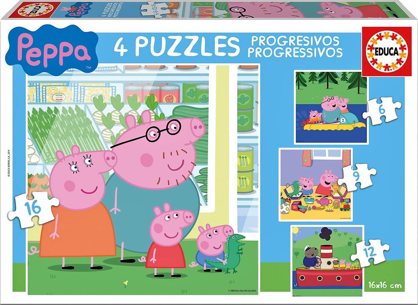 Progresivos Peppa Pig Familia
