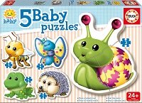 5 Baby Puzzles Animales del Bosque