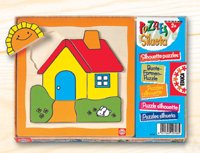 Puzzle Silueta Casa