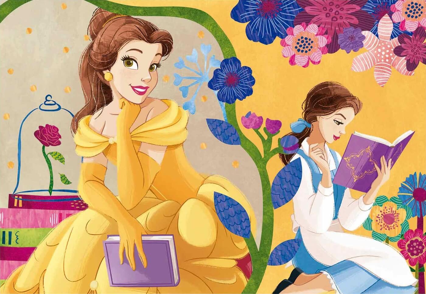 2x25 Disney Princess Madera ( Educa 19671 ) imagen c