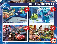 Disney Pixar Multi 4 puzzles