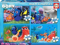 Buscando a Dory Multi 4 puzzles