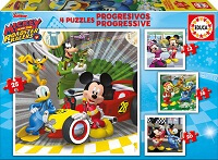 Progresivo 12-16-20-25 Mickey and The Roadster Racers