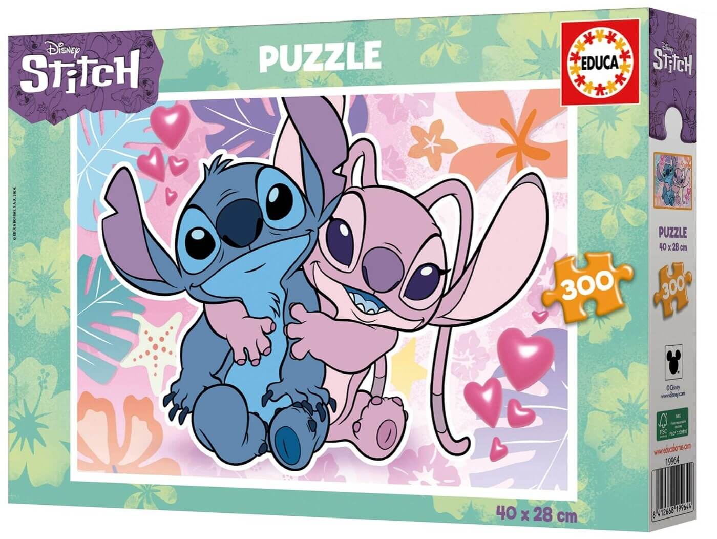 300 Stich Disney ( Educa 19964 ) imagen b