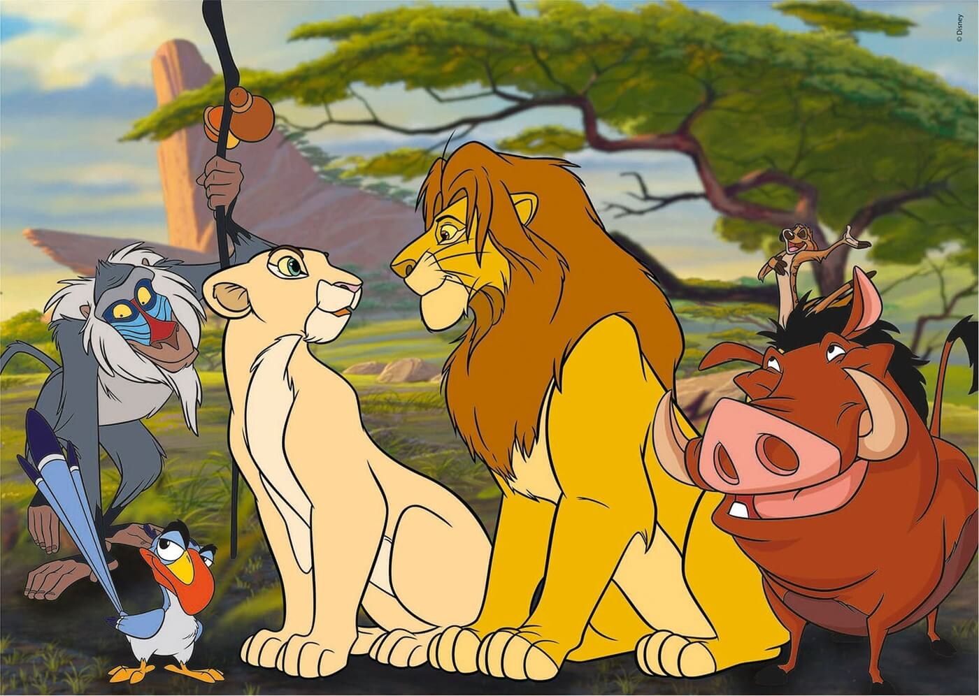 2x48 Disney Animals ( Educa 19996 ) imagen b