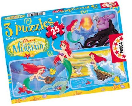 3x25 Disney Princess  La Sirenita