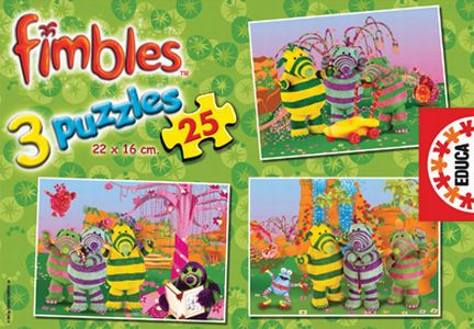 Puzzle 3x25 Fimbles