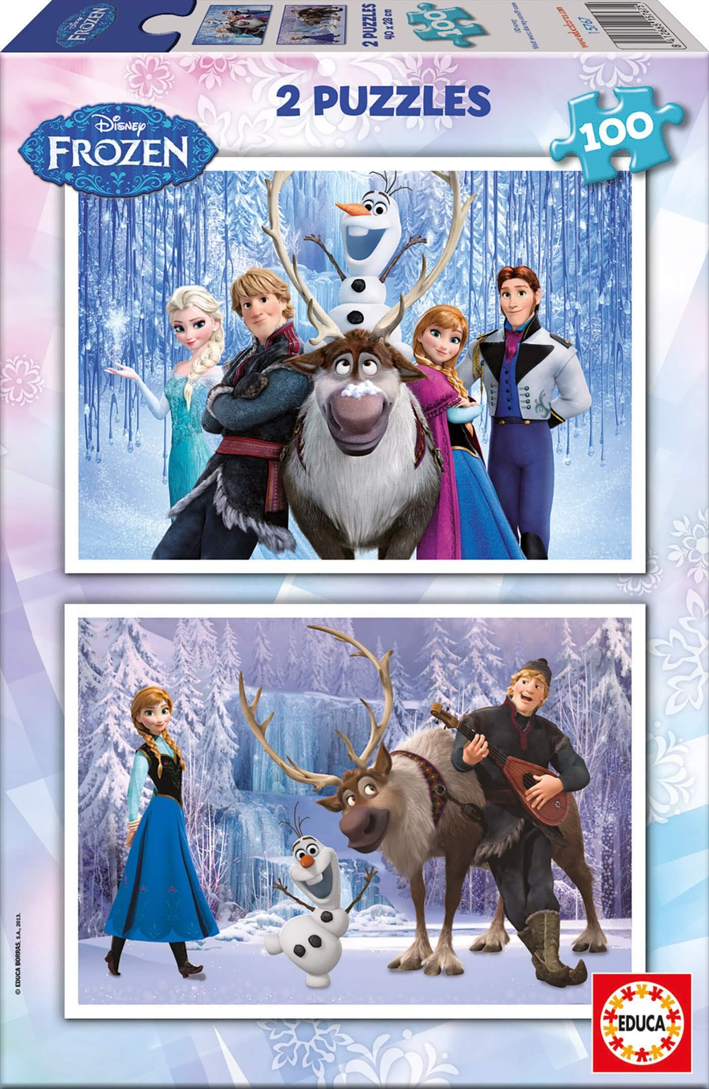 2x100 Frozen El Reino del Hielo