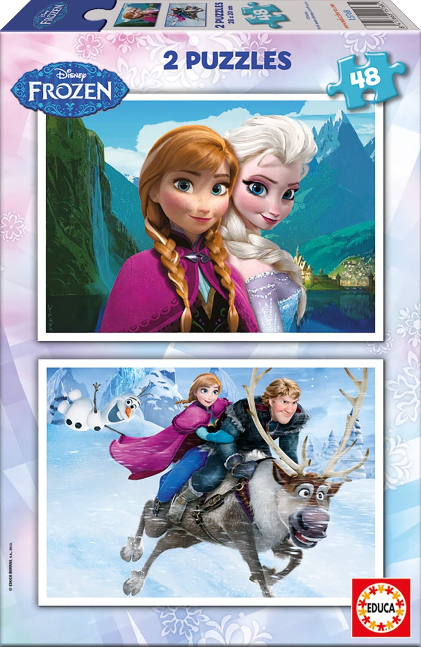 2x48 Frozen El Reino del Hielo