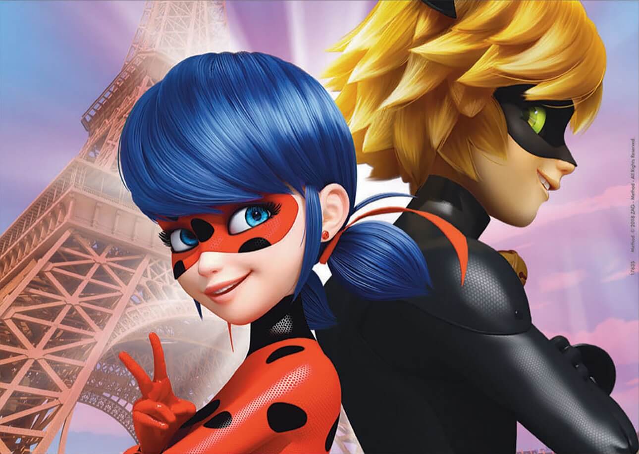 2x48 Miraculous LadyBug ( Educa 17635 ) imagen b