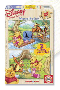 2x25 Winnie The Pooh modelo 1