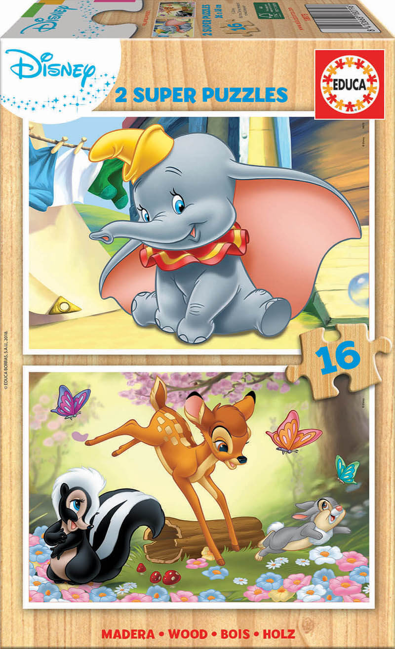 2x16 Animales Disney Dumbo y Bambi