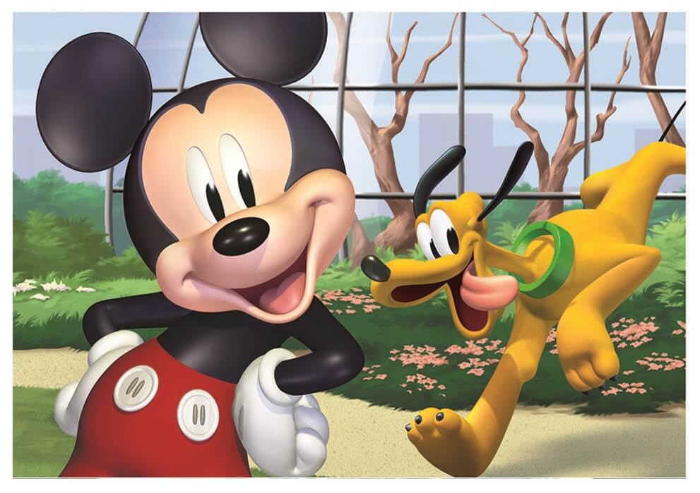 2x25 Mickey and Friends Madera ( Educa 18876 ) imagen b