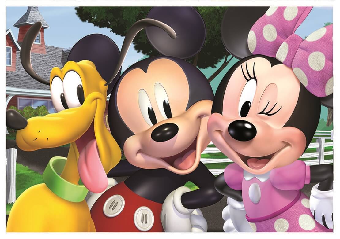 2x50 Mickey and Friends Madera ( Educa 18880 ) imagen b