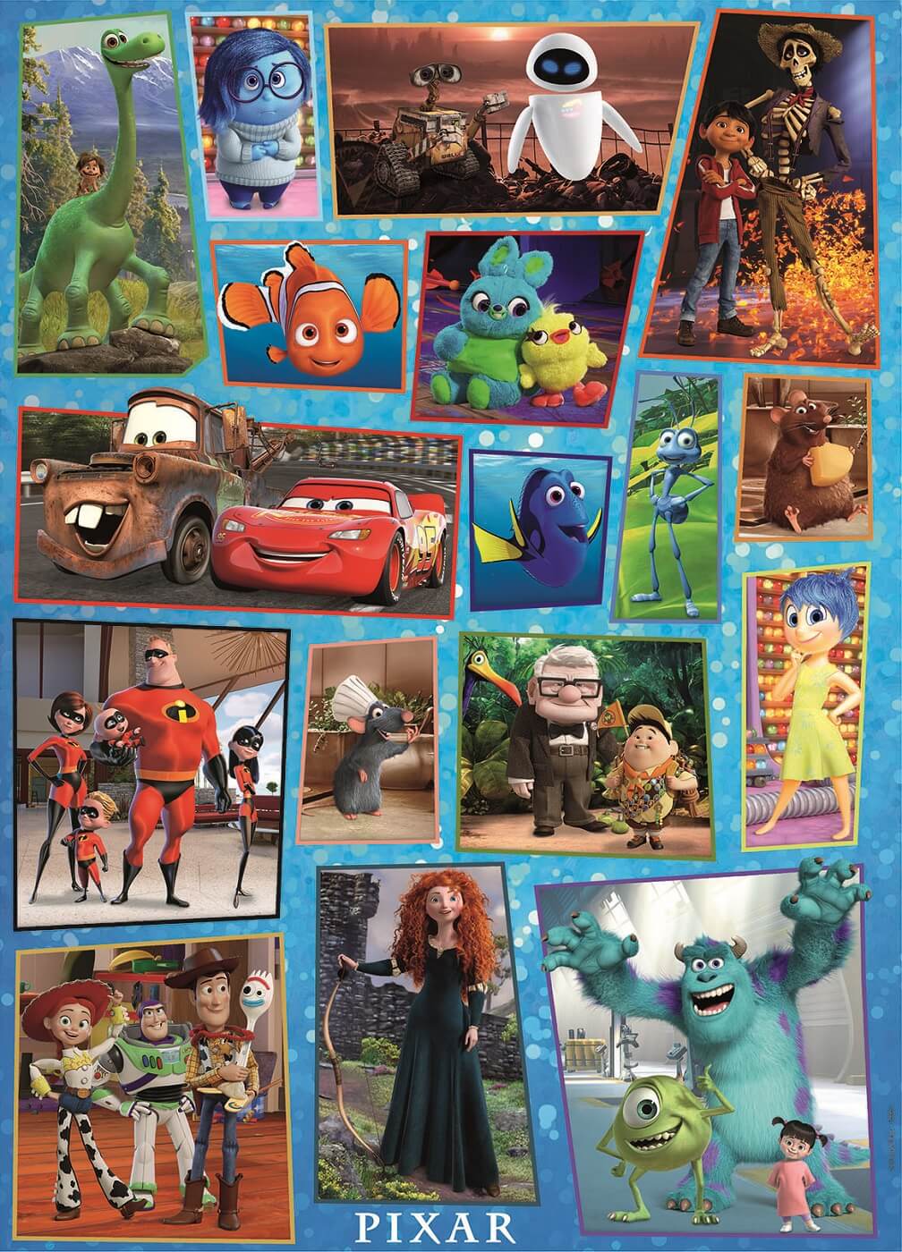 100 Disney Pixar Personajes Madera ( Educa 18881 ) imagen a