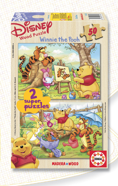 2x50 Winnie The Pooh en el campo