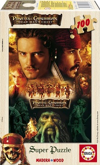 100 Piratas del Caribe. Madera