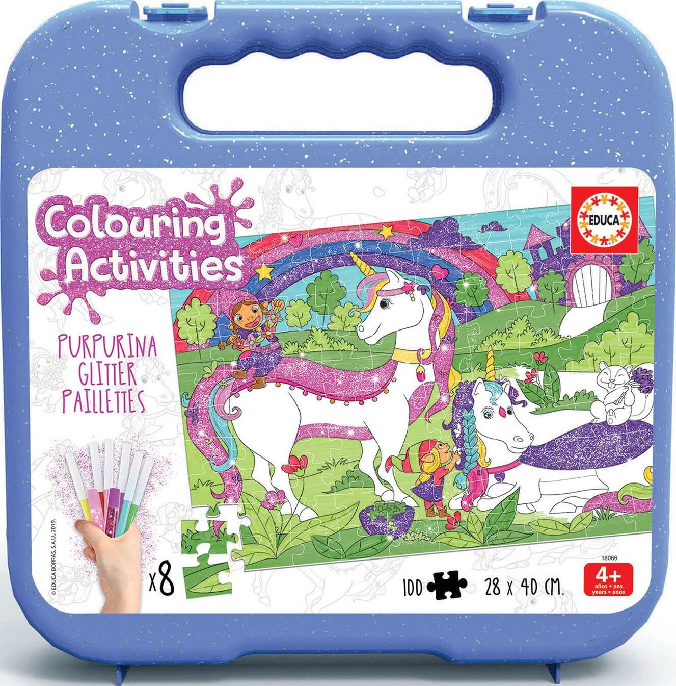 100 Unicornio Colouring Activities