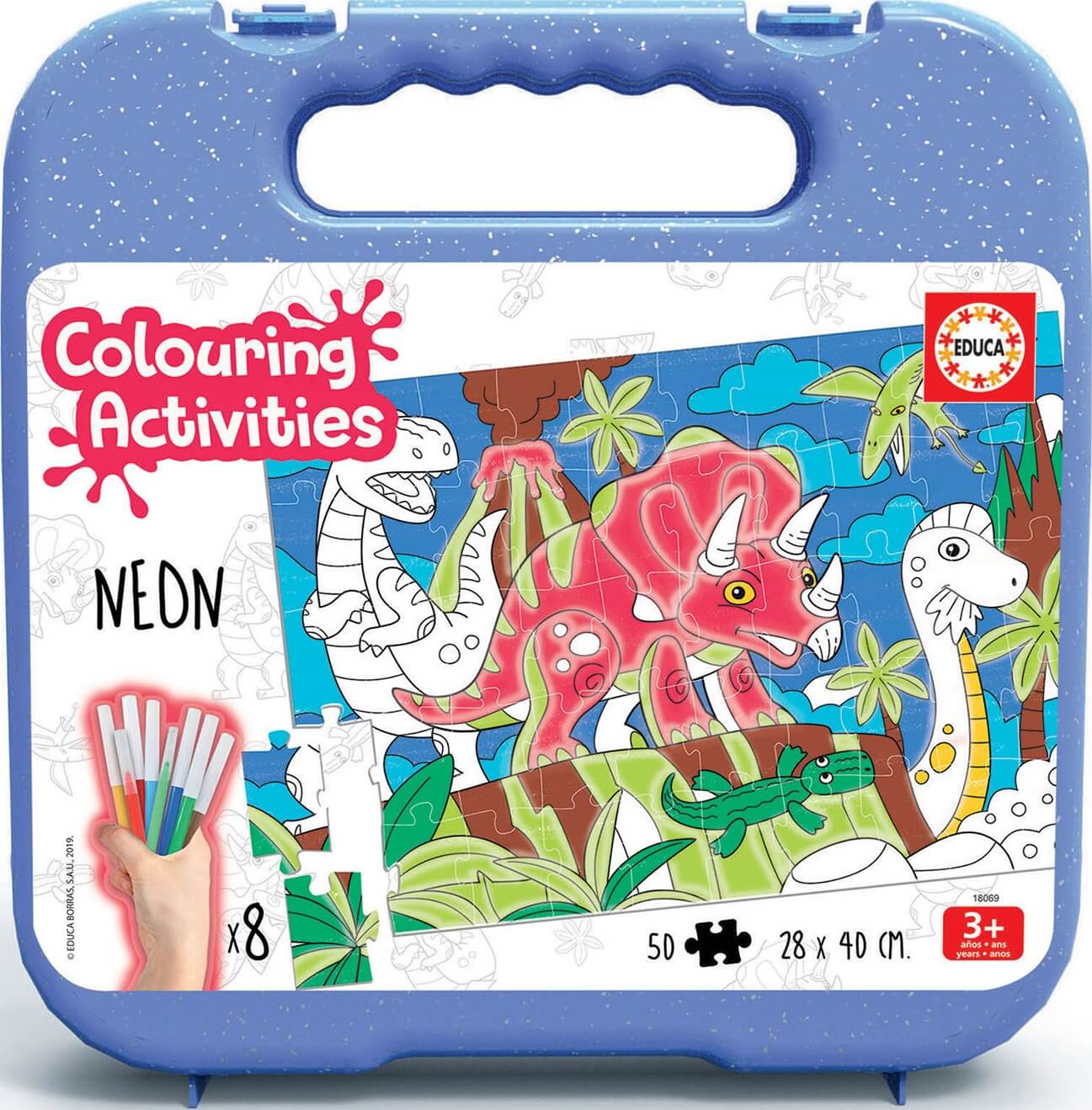 50 Dinosaurios Colouring Activities