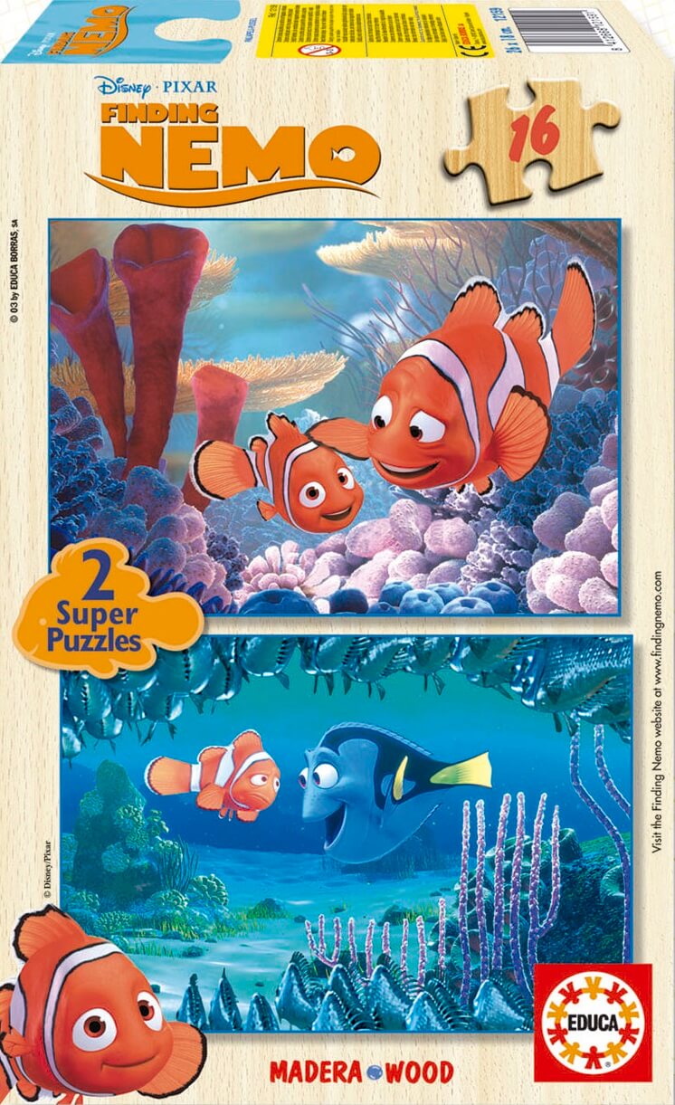 2x16 Madera Buscando a Nemo