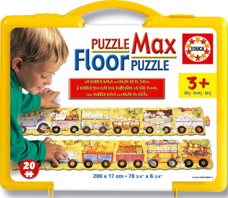 Puzzle Max Tren de Animales