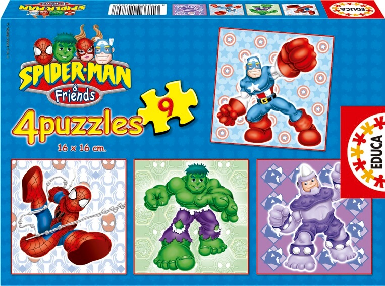 4x9 SpiderMan Friends