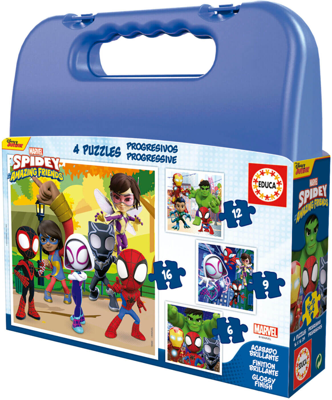 Maleta Progresivos Spidey and His Amazing Friends ( Educa 19580 ) imagen a