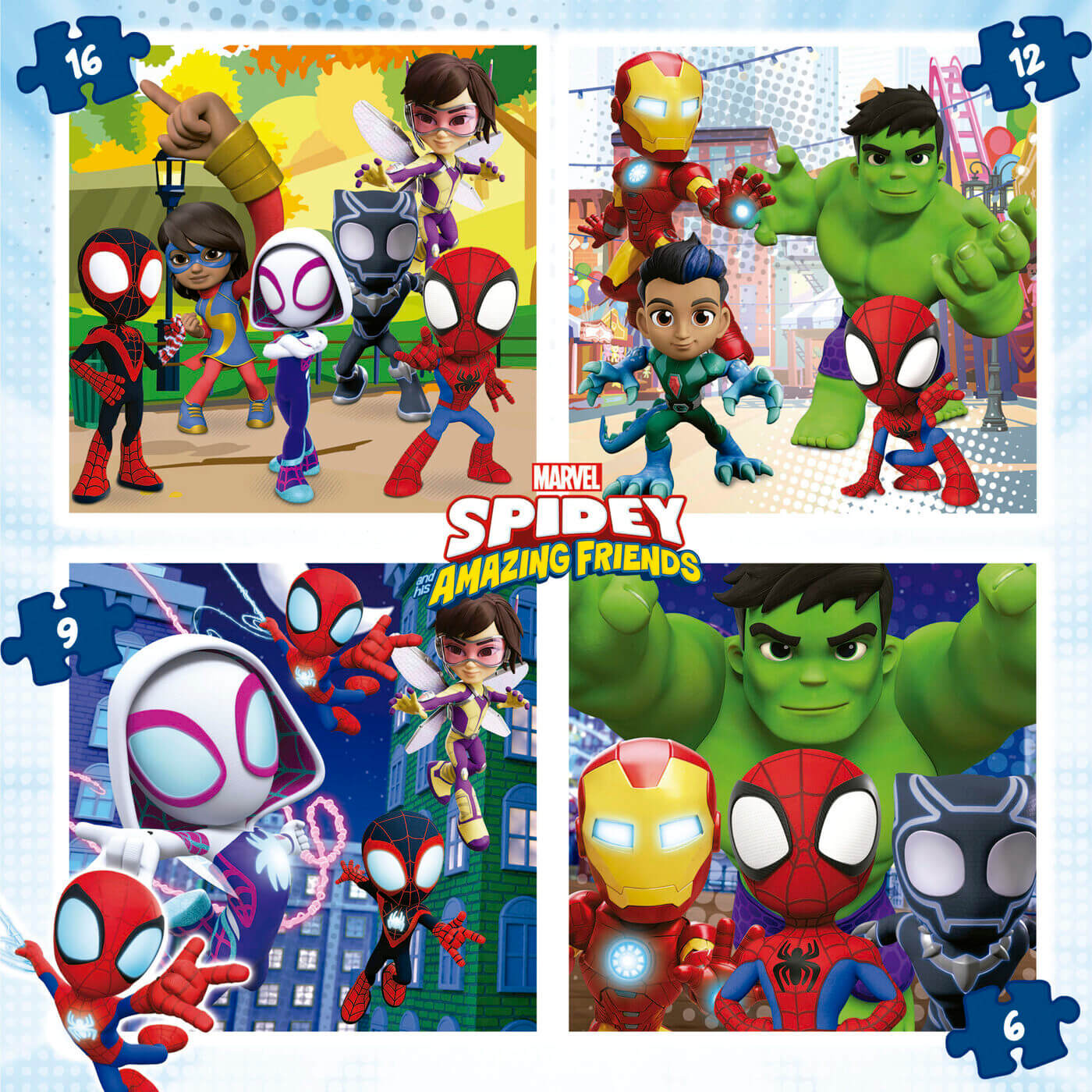Maleta Progresivos Spidey and His Amazing Friends ( Educa 19580 ) imagen b