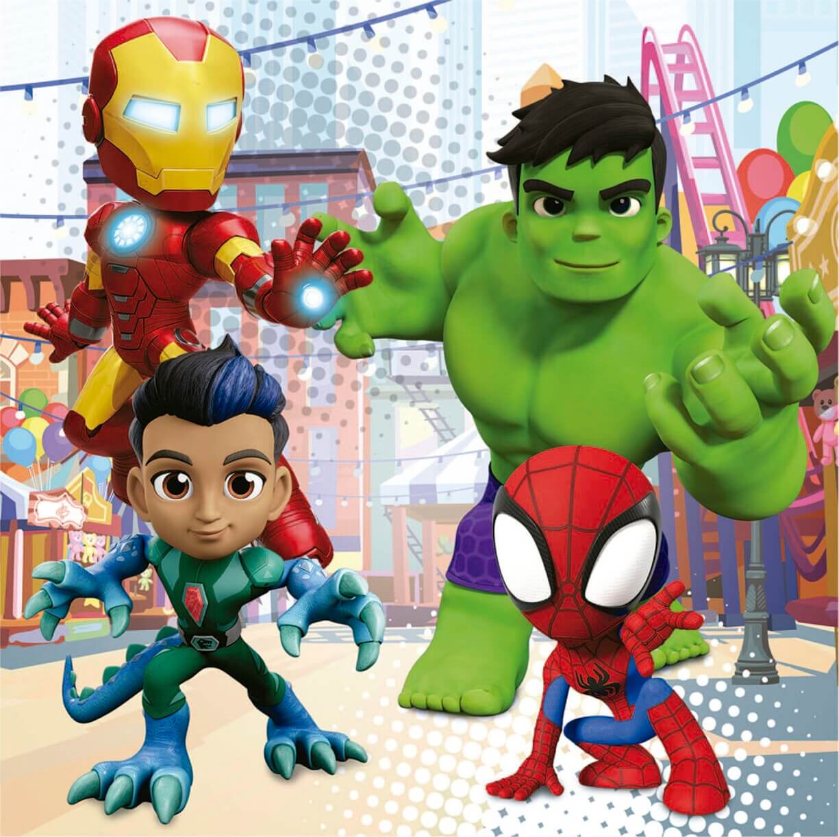 Maleta Progresivos Spidey and His Amazing Friends ( Educa 19580 ) imagen d