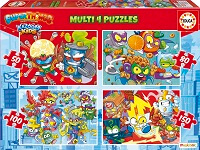 Multi 4 puzzles 50-80-100-150 SuperThings