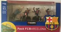 Pack FC Barcelona.Messi, Ronaldinho, Puyol y Valdés