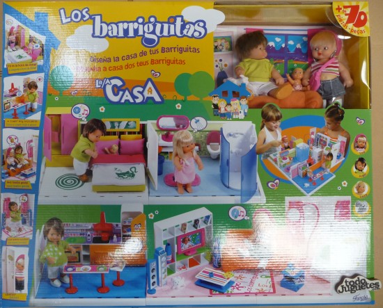 Famosa Barriguitas Playset 'La Placita' 700012702 - Piazza Giocattolo Con Fontana E Stand, Per Bambini +3 Anni