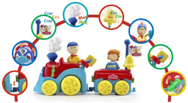 Tren Actividades de Caillou ( Famosa 5643 ) imagen b