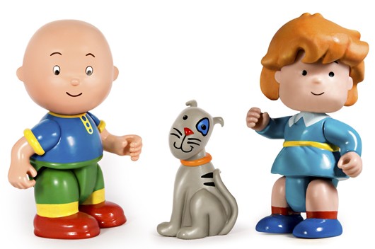 Caillou, Rossie y Gilbert ( Famosa 6543A ) imagen a