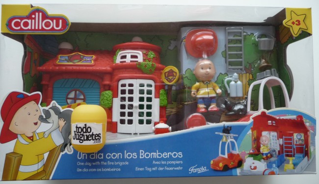 Caillou, un día con los bomberos ( Famosa 7192 ) imagen b