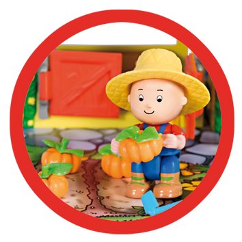 La granja de Caillou ( Famosa 6572 ) imagen e