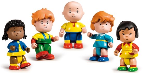Mochila figuras de Caillou ( Famosa 6810 ) imagen a