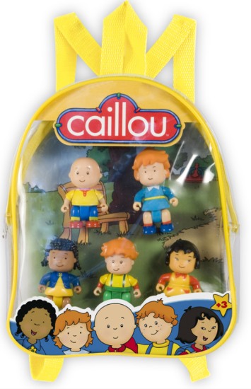 Mochila figuras de Caillou ( Famosa 6810 ) imagen b