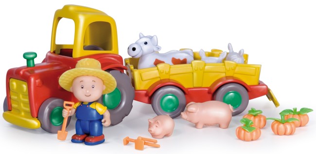 El tractor con remolque de Caillou ( Famosa 7191 ) imagen a