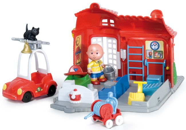 Caillou, un día con los bomberos ( Famosa 7192 ) imagen a