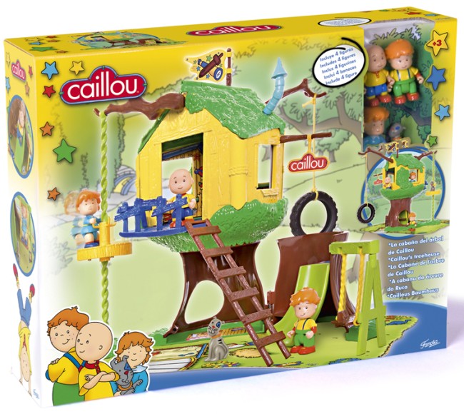 La cabaña del árbol de Caillou ( Famosa 7701 ) imagen b