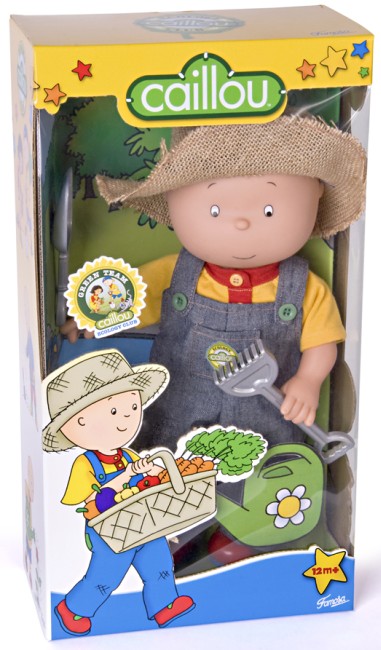 Muñeco Caillou granjero ( Famosa 7702 ) imagen b