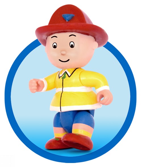 Caillou bombero