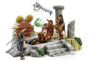 Lucha en el Templo ( Famosa 3461 ) imagen a