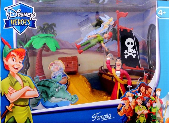 Barco Peter Pan vs Garfio ( Famosa 6540 ) imagen a